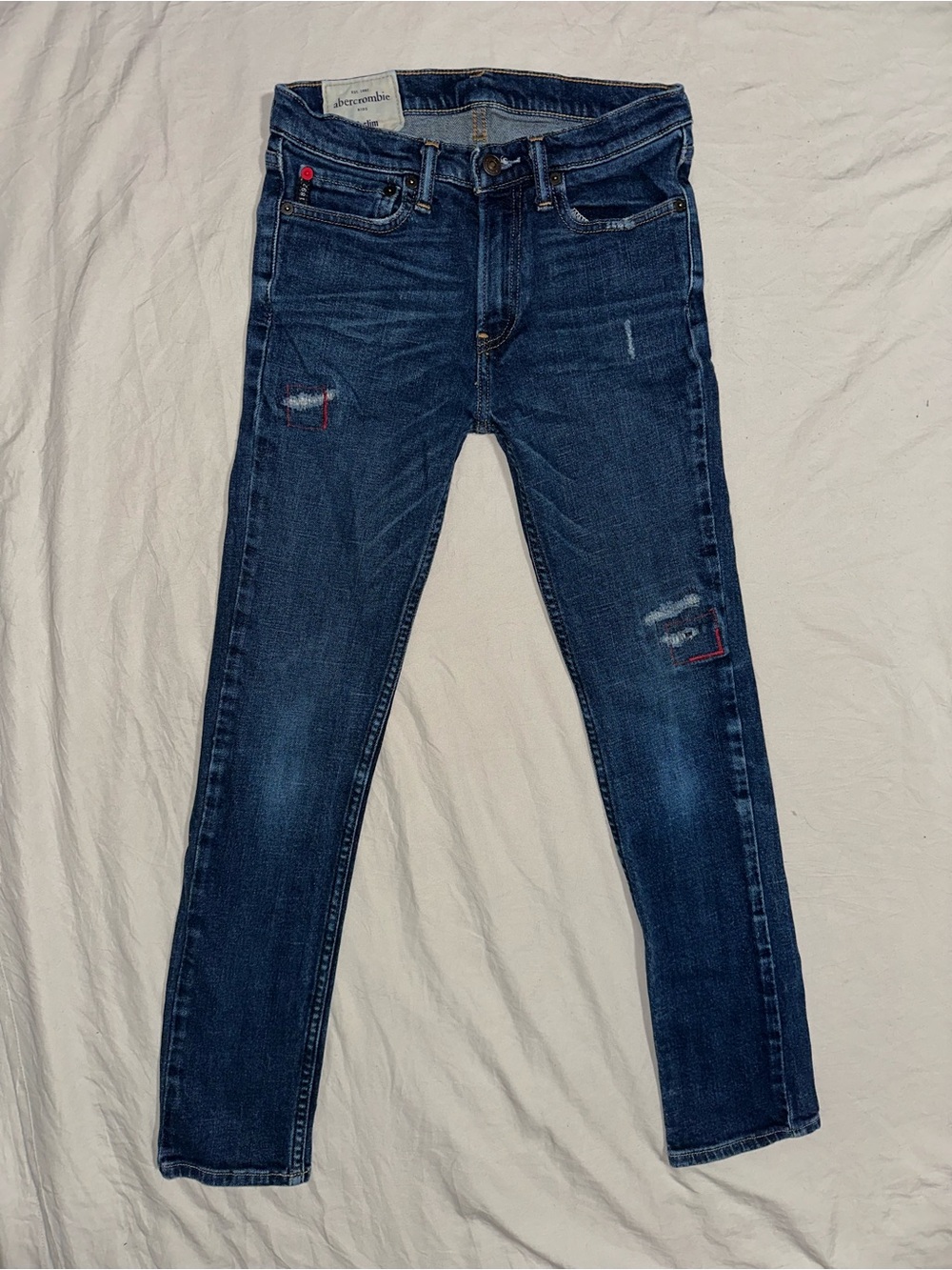 Abercrombie Kids Slim Dark Indigo Jeans